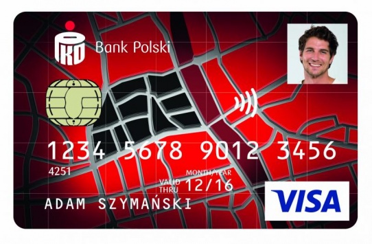 wzór Warszawskiej Karty Płatniczej od banku PKO