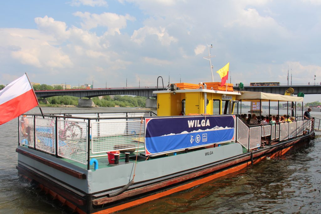 Vistula river ferry