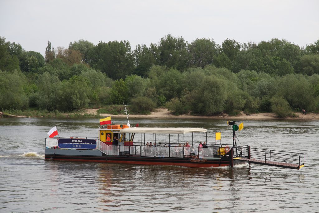 Vistula river ferry