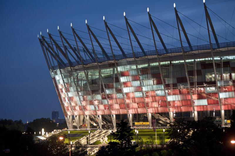 Zdjęcie stadionu PGE Narodowym