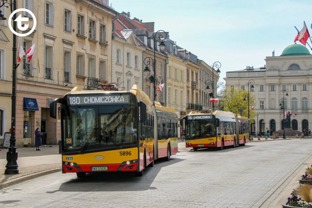 elektryczne autobusy na liniach 116 i 180
