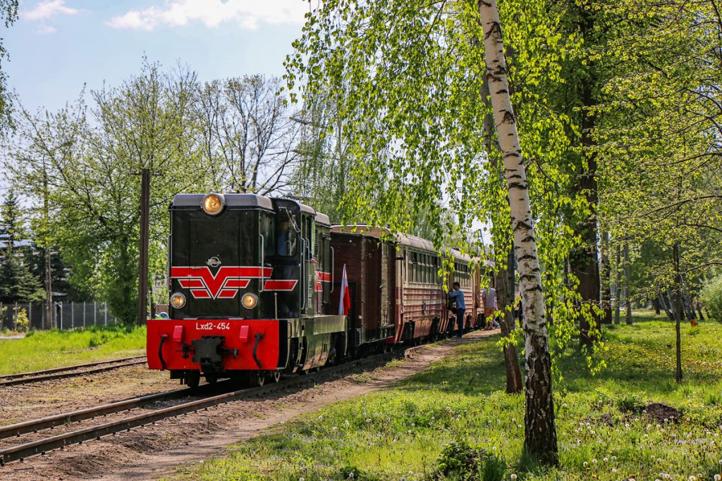 lokomotywa Lxd2 z Piaseczyńsko-Grójeckiego Towarzystwa Kolei Wąskotorowej