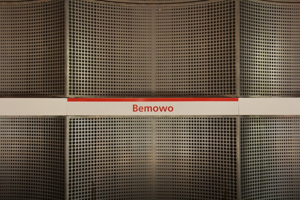 zdjęcie na stacji metra Bemowo